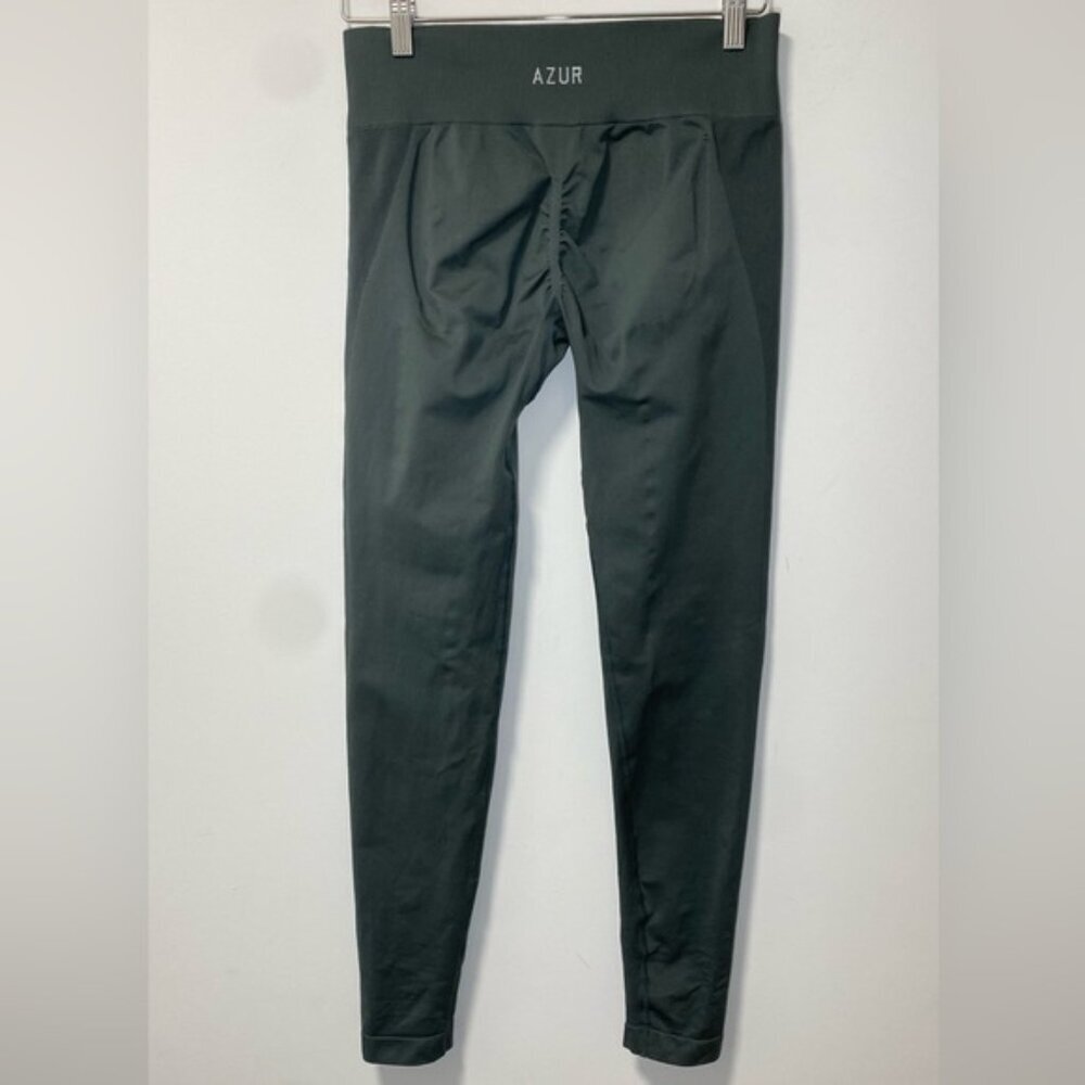 Azur Fit Dark Green Leggings — Size XL - Picture 6 of 9